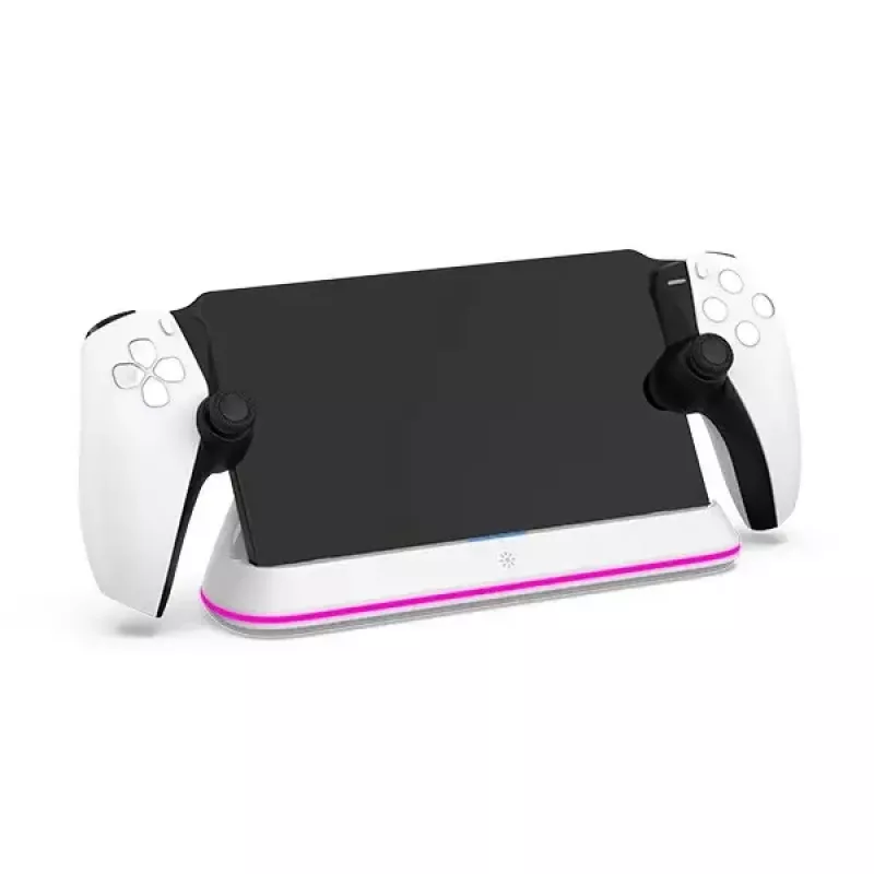 Įkrovimo sistema Subsonic SA5708, skirta Playstation Portal, laidinė, juoda/balta