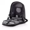 Kuprinė XDDESIGN Bobby Hero Small, apsaugota nuo vagysčių, 11,5 L, planšetei iki 12,9 colio, PET/polistirolas, juoda