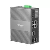 TP-Link IES206GPP valdomas tinklo jungiklis Gigabit Ethernet (10/100/1000) su PoE juoda