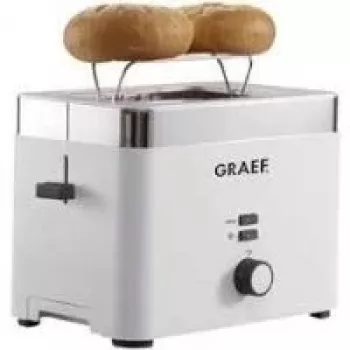 Graef TO 61 skrudintuvas – 2 riekėms – 2 lizdai – Noble White