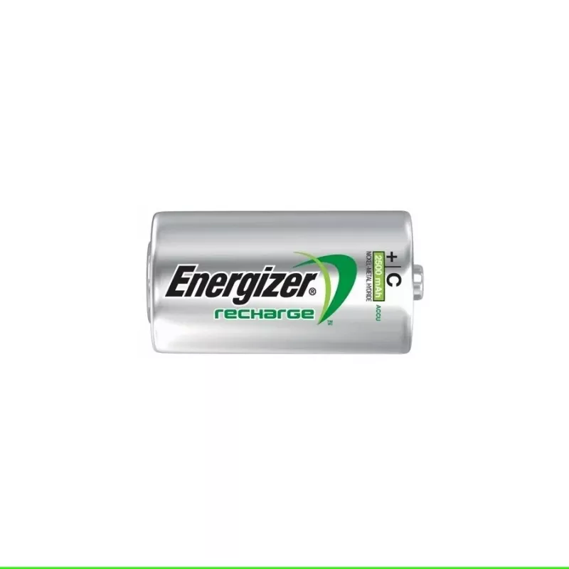 Energizer ACCU Power Plus įkraunamos NiMH C baterijos, 2500mAh, 2 vnt.