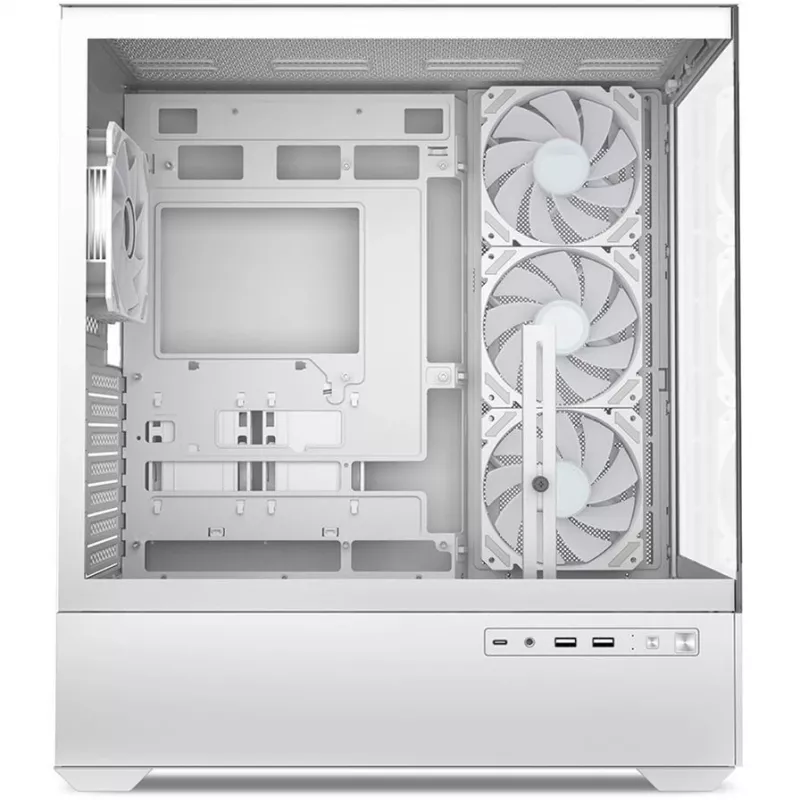 PC korpusas Sharkoon AK6 RGB, ATX, baltas