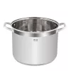 Resto Kitchenware Libra apvalus nerūdijančio plieno puodas 13 L, 22 cm