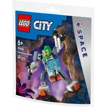 Konstruktorius LEGO City Kosmoso tyrinėtojo mech 30694 su judamomis rankomis ir kojomis