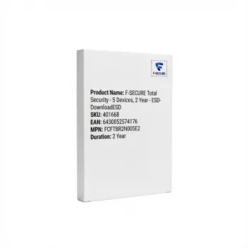 F-SECURE Total Security – 5 įrenginių, 2 metai – ESD parsisiuntimas