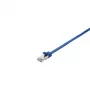 BlueCat.7 Raw Cable SFTP kabelis 2M 6.6ft BlueCat.7 Raw Cable SFTP kabelis - tinklo kabelis (V7CAT7FSTP-2M-BLU)