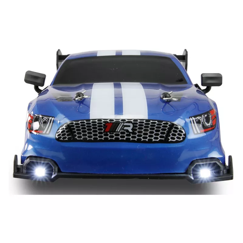 Amewi 21111 Drift Racing Car 4WD 1:24 RTR, mėlynas, su apšvietimu po kėbulu