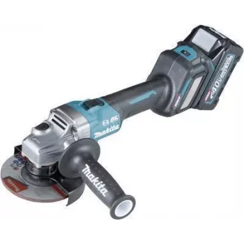 Makita GA023GM201 - Kampinis šlifuoklis - Belaidis - 125 mm - 2 baterijos, įkroviklis - 40 V (GA023GM201)