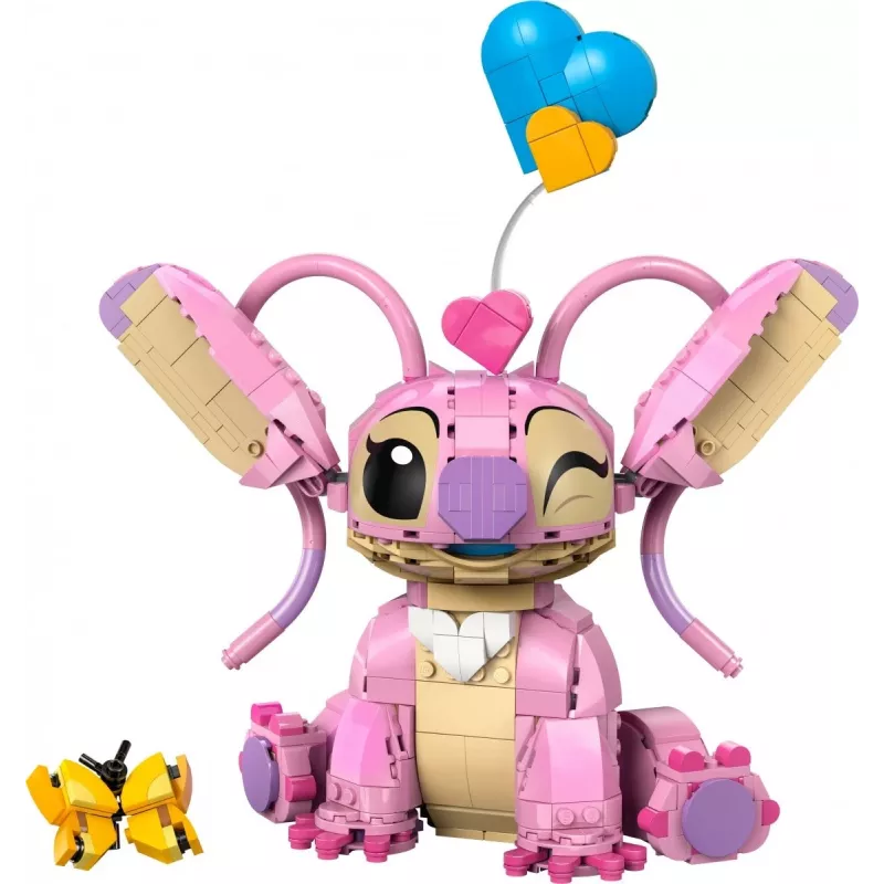 LEGO Disney kolekcinis mini modelis Andzia Angel 43257 – 784 detalės, 250 mm aukštis, nuo 9 metų