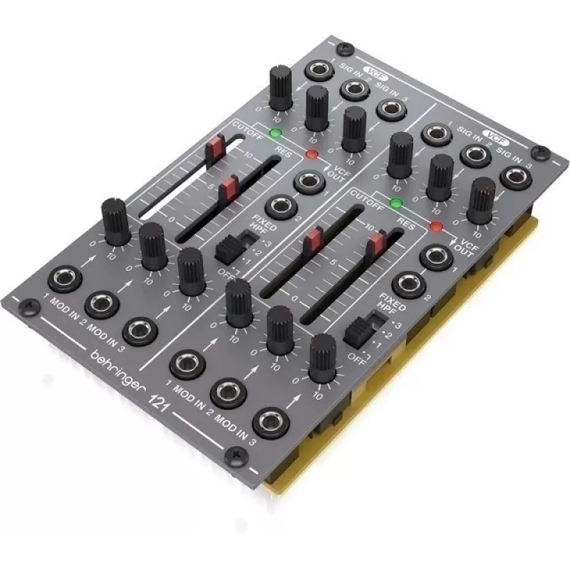 Modulinis sintezatorius Behringer Dual VCF 121 – 2 kanalų įtampa valdomi filtrai
