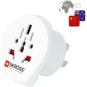 Skross 1.500222-E kelioninis adapteris iš CA W į AUS/KINIJA (1.500222-E)