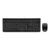 Klaviatūra CHERRY DC 2000 su pele, universali USB, QWERTY čekiška, juoda