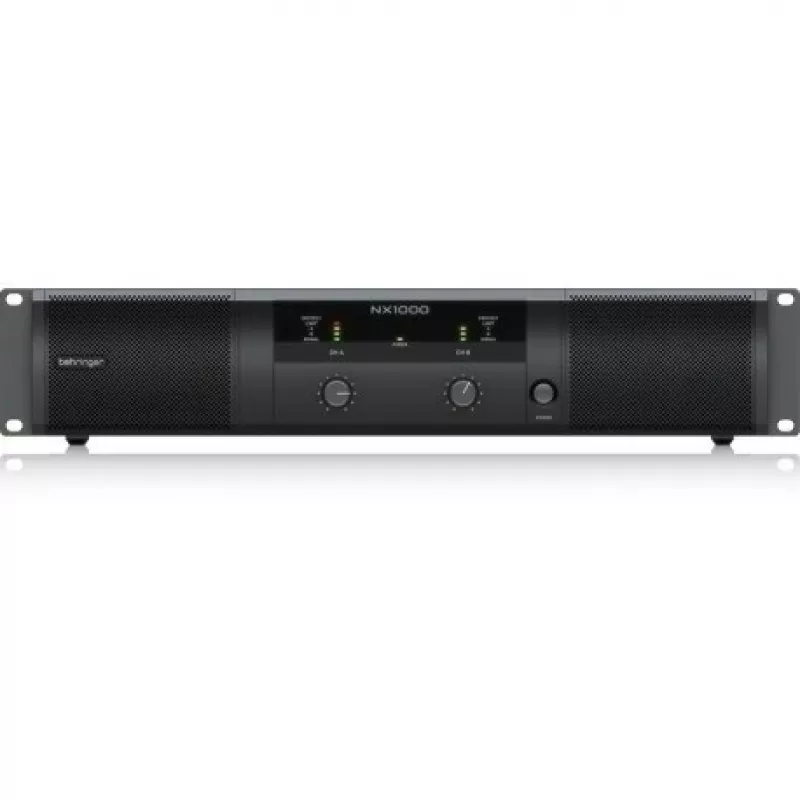 Behringer NX1000 garso stiprintuvas Scenai/Pasirodymams Juodas