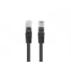 PATCHCORD Cat.6 UTP 3M Juodas FLUKE IŠTESTAS LANBERG 10 VNT. PAKUOTĖ