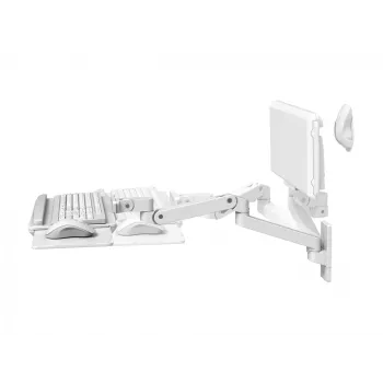 Ergotron LX Pro – Padėklas klaviatūrai ir pelei su laikančiosios rankenos tvirtinimu (45-685-290)