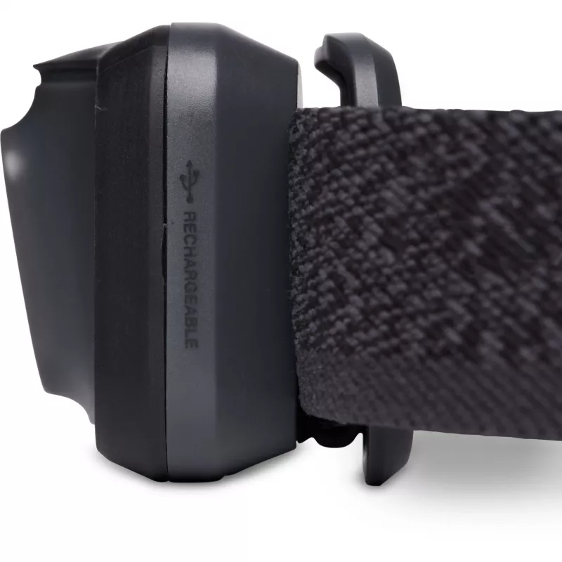 Priekinė galvos lemputė Black Diamond Cosmo 350-R, 350 lm, IP67, įkraunama per USB, 1500 mAh, raudona