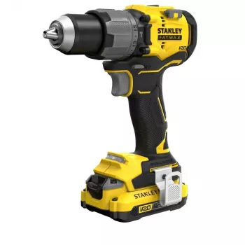 Gręžtuvas-suktuvas STANLEY FatMax V20 SFMCD726D2K 18V, 2x 2Ah Li-Ion, 80 Nm, 2 greičiai, LED