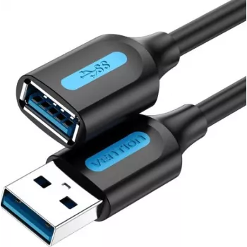 Vention CBHBI USB 3.0 ilginimo laidas, vyriškas į moterišką, 3 m, juodas