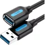 Vention CBHBI USB 3.0 ilginimo laidas, vyriškas į moterišką, 3 m, juodas