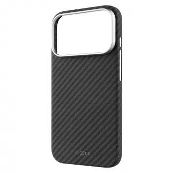 Apsauginis dėklas FIXED MagVelar, skirtas Apple iPhone 17 Pro, juodas