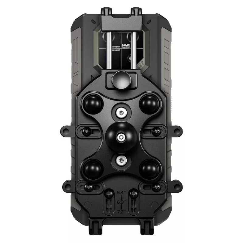 Pasyvus laikiklis UleFone Armor Mount Pro mobiliesiems telefonams – laikiklis dviračiui ir paspirtukui, juodas