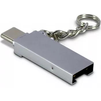Kortelių skaitytuvas Inter-Tech 88885469 USB 2.0 Type-A/Type-C vidinis cinkas