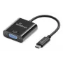USB-C į VGA vaizdo keitiklis MediaRange MRCS229 20 cm – juoda