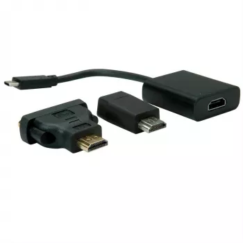 VALUE išorinis vaizdo adapteris USB-C 3.1 – HDMI – juodas