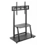 Gembird TVS-100F-01 grindinis stovas televizoriui 2,54 m (100 inch) juodas