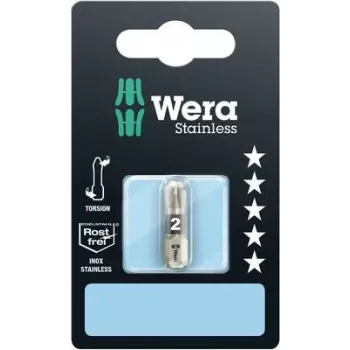 Wera Phillips-Bit PZ 1 3855/1 TS SB SiS nerūdijančio plieno antgalis D 6,3 mm (1 vnt.)