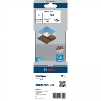 Bosch X440 Best for Wood and Paint šlifavimo juosta