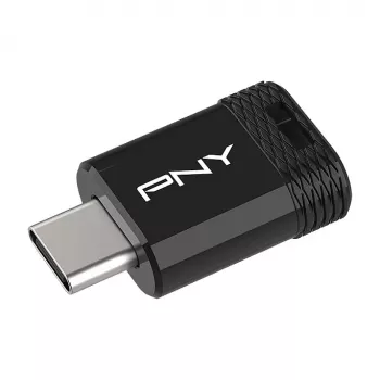 USB atmintukas PNY Elite-X 128 GB USB Type-C 3.2 Gen 1 (3.1 Gen 1) Juodas