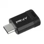 USB atmintukas PNY Elite-X 128 GB USB Type-C 3.2 Gen 1 (3.1 Gen 1) Juodas