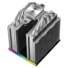 Oro procesoriaus aušintuvas DeepCool AK620 Digital SE, dvigubas bokštas, 6x Ø6 mm šilumos vamzdeliai, 2x 120 mm PWM ventiliatoriai, RGB, aukštis 161 mm