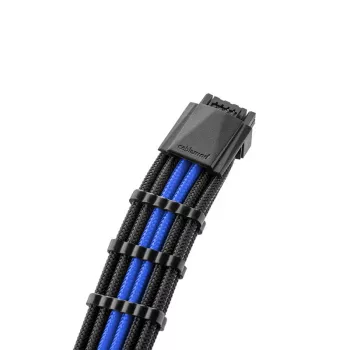 Maitinimo kabelių rinkinys CableMod C-Series PRO ModMesh 12VHPWR StealthSense juodai/mėlynas pintas