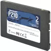 2,5 colio SATA III SSD PATRIOT P210 2 TB – 500 MB/s skaitymas, 400 MB/s rašymas, 7 mm