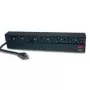 APC SCL500RMI1U 1U stovo maitinimo skirstytuvas, 10 lizdų, 120V, 20A, juodas