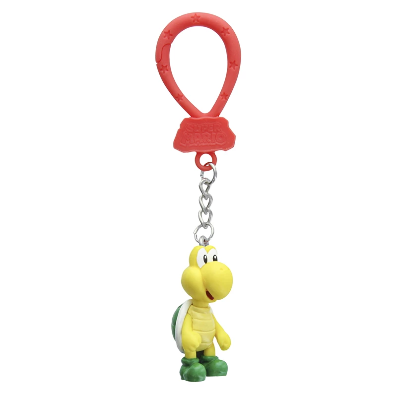 „Backpack Buddies“ raktų pakabukų rinkinys Paladone Super Mario, CDU, 24 vnt. – įvairūs veikėjai, kolekcionuojami aksesuarai
