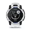 Išmanusis laikrodis GARMIN Instinct 2 45 mm, MIP 0,9 colio (176×176), GPS, Solar, Silikoninis dirželis Mėlyna/Balta