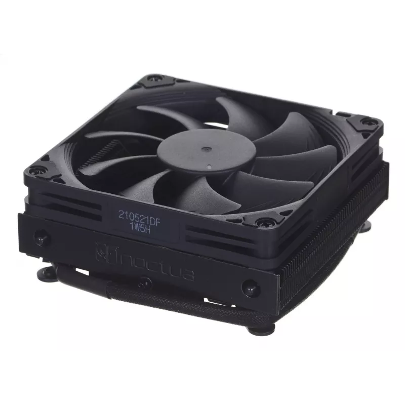 CPU aušintuvas Noctua NH-L9I-17XX chromax.black – žemo profilio aušintuvas LGA1700, 92 mm ventiliatorius, 37 mm aukštis