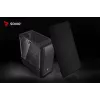 PC korpusas SAVIO Noctis Flow – Cube Mini-ITX/Micro-ATX/ATX, 3x120mm priekyje, 1x120mm gale, 2x3.5 colio + 3x2.5 colio vietos, grūdintas stiklas