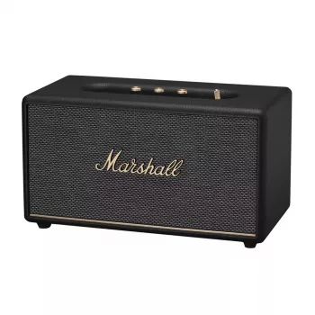 Belaidis Bluetooth garsiakalbis Marshall Headphones Stanmore III juodas – kompaktiškas namų garsas, multi-host, RCA ir optinis įėjimas
