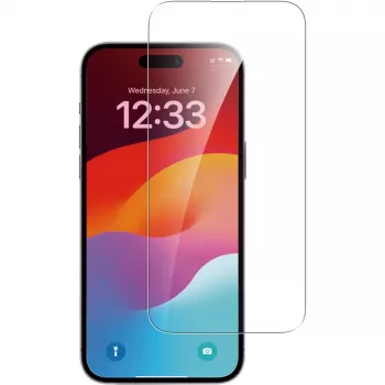 Apsauginis stiklas 4smarts 540595 Apple iPhone 15 – šūviui atsparus grūdintas stiklas