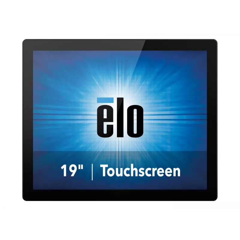 Elo Open-Frame Touchmonitors 1990L – LED monitorius, 48,3 cm (19 inch), atviras rėmas, liečiamas ekranas, 1280 x 1024 @ 60 Hz, 250 cd/m², 1000:1, 5 ms, HDMI, VGA, DisplayPort, juodas