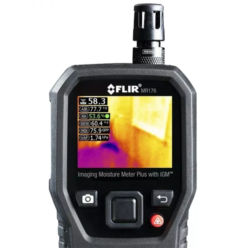 FLIR MR176 drėgmės matuoklis/psichrometras Juodas