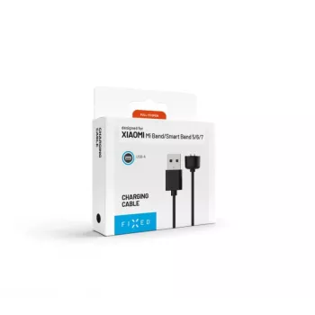 Įkrovimo laidas FIXED, skirtas Xiaomi Mi Band 5/6/7 – USB-A į firminę jungtį, 1 m