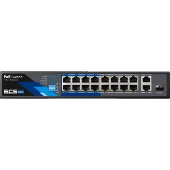 PoE jungiklis BCS BASIC BCS-B-SP1602G-1SFP