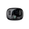 FM siųstuvas Baseus SUP0004410 87.5-108 MHz Bluetooth USB juodas