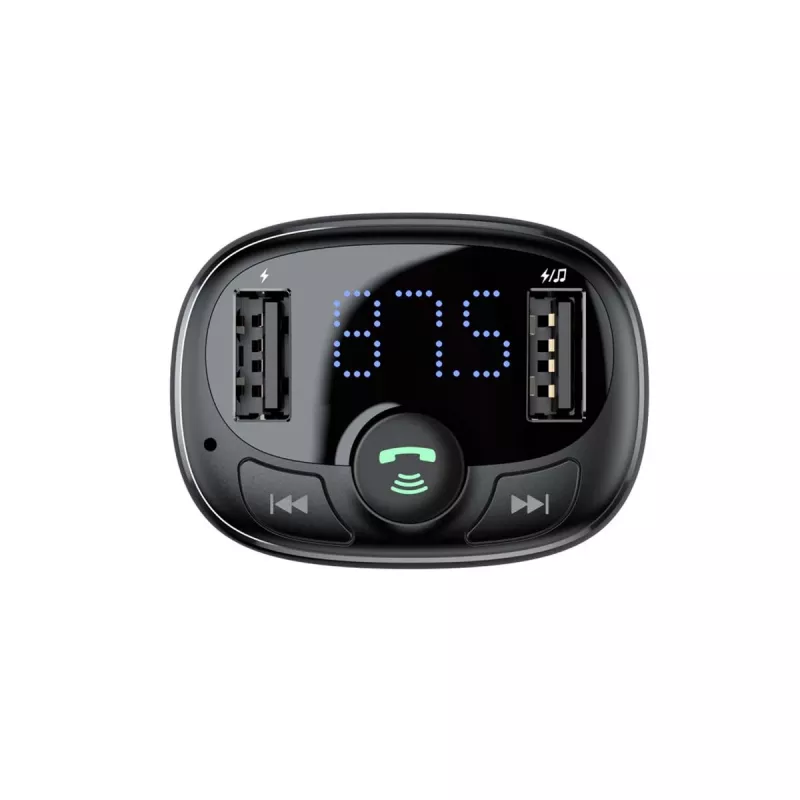 FM siųstuvas Baseus SUP0004410 87.5-108 MHz Bluetooth USB juodas