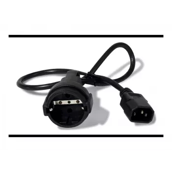APC AP9880 maitinimo laidas juodas 0,6 m C14 mova CEE7/7